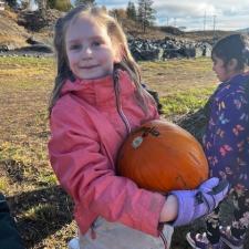 Pumpkins at the park